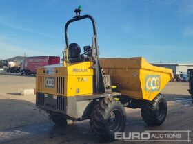 2018 Mecalac TA9 Site Dumpers For Auction: Leeds -27th, 28th, 29th, 30th November 24 @ 8:00am full