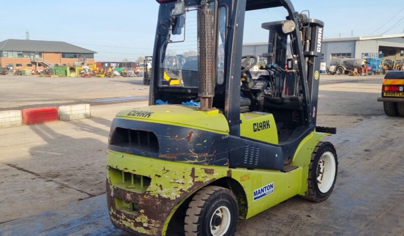 2015 Clark C30D Forklifts For Auction: Leeds -27th, 28th, 29th, 30th November 24 @ 8:00am full