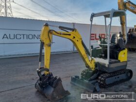 2019 Wacker Neuson EZ17 Mini Excavators For Auction: Leeds -27th, 28th, 29th, 30th November 24 @ 8:00am