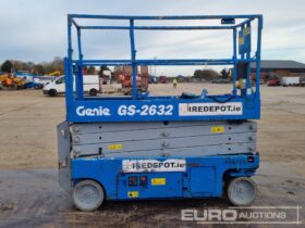 Genie GS2632 Manlifts For Auction: Leeds -27th, 28th, 29th, 30th November 24 @ 8:00am full