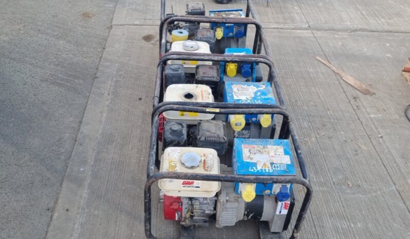 Stephill Petrol Generator, Honda Engine (4 of), (Spares) Generators For Auction: Leeds -27th, 28th, 29th, 30th November 24 @ 8:00am full