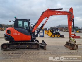 2020 Kubota KX080-4A2 6 Ton+ Excavators For Auction: Leeds -27th, 28th, 29th, 30th November 24 @ 8:00am full