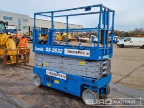 Genie GS2632 Manlifts For Auction: Leeds -27th, 28th, 29th, 30th November 24 @ 8:00am full