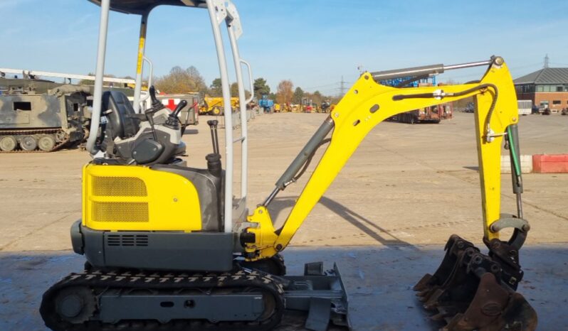 2019 Wacker Neuson EZ17 Mini Excavators For Auction: Leeds -27th, 28th, 29th, 30th November 24 @ 8:00am full