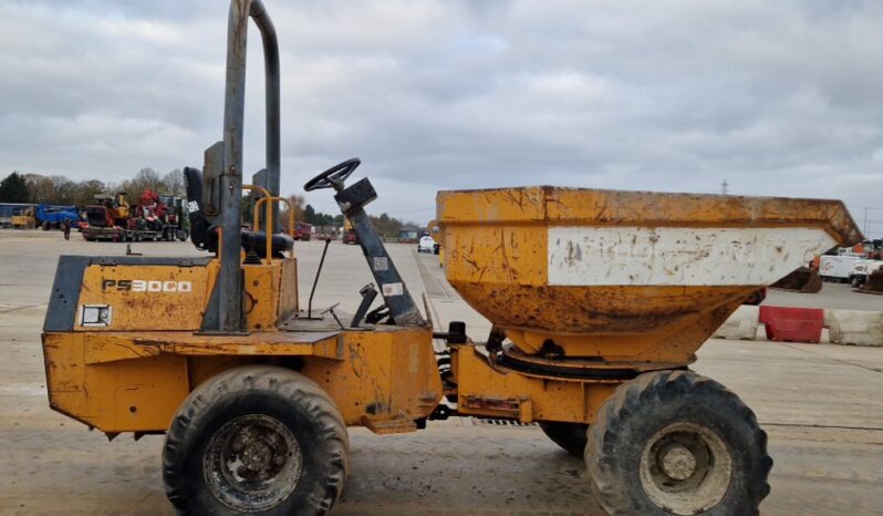 Terex PS3000 Site Dumpers For Auction: Leeds -27th, 28th, 29th, 30th November 24 @ 8:00am full