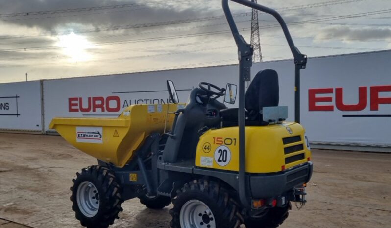 2022 Wacker Neuson 1501 Site Dumpers For Auction: Leeds -27th, 28th, 29th, 30th November 24 @ 8:00am full