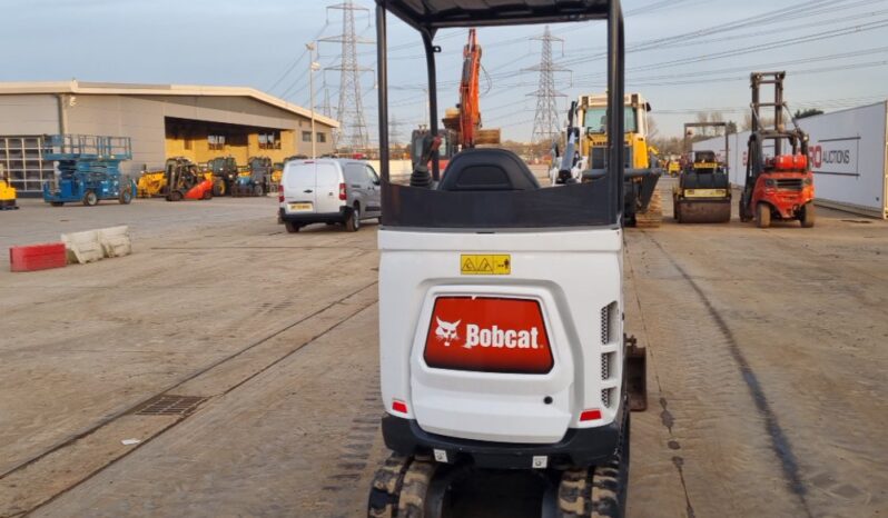 2022 Bobcat E17Z Mini Excavators For Auction: Leeds -27th, 28th, 29th, 30th November 24 @ 8:00am full