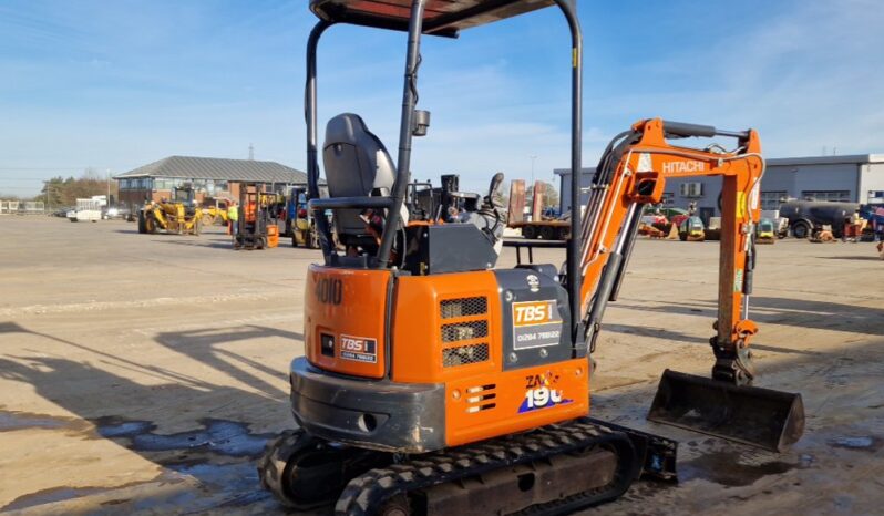 2020 Hitachi ZX19U-6 YR Mini Excavators For Auction: Leeds -27th, 28th, 29th, 30th November 24 @ 8:00am full