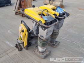 Wacker Neuson Petrol Trench Compactor (4 of), (Spares) Asphalt / Concrete Equipment For Auction: Leeds -27th, 28th, 29th, 30th November 24 @ 8:00am full