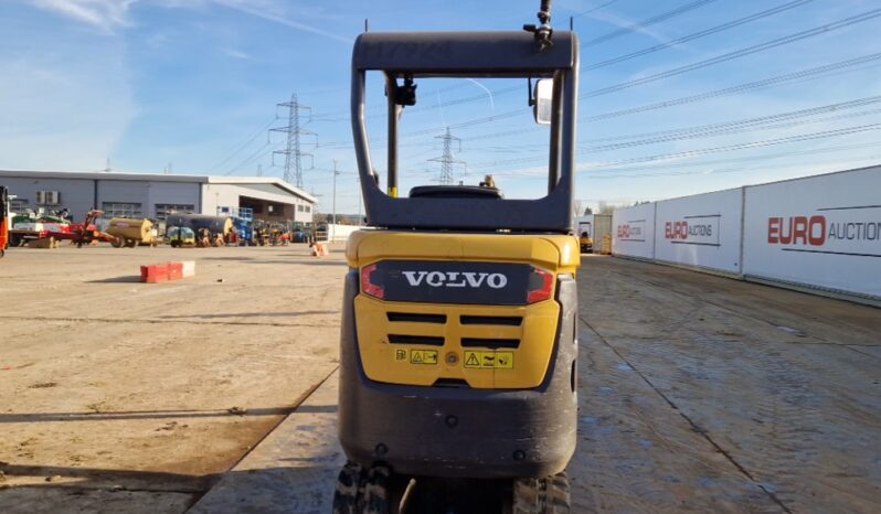 2018 Volvo EC15D Mini Excavators For Auction: Leeds -27th, 28th, 29th, 30th November 24 @ 8:00am full