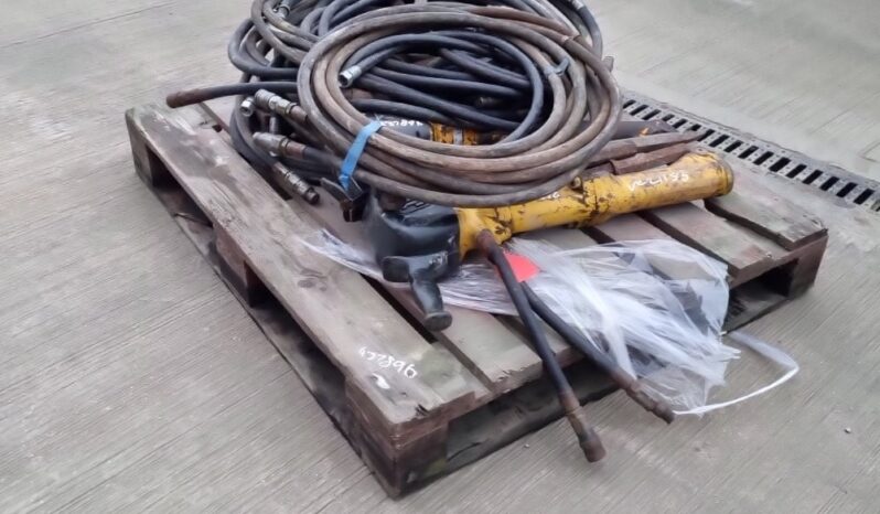 JCB Hydraulic Hand Held Breaker (3 of), Hoses, Various Chisels Asphalt / Concrete Equipment For Auction: Leeds -27th, 28th, 29th, 30th November 24 @ 8:00am full