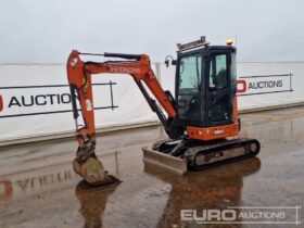 2019 Hitachi ZX26U-6 CR Mini Excavators For Auction: Dromore – 6th & 7th December 2024 @ 9:00am For Auction on 2024-12-7