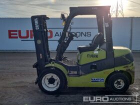 2015 Clark C30D Forklifts For Auction: Leeds -27th, 28th, 29th, 30th November 24 @ 8:00am full