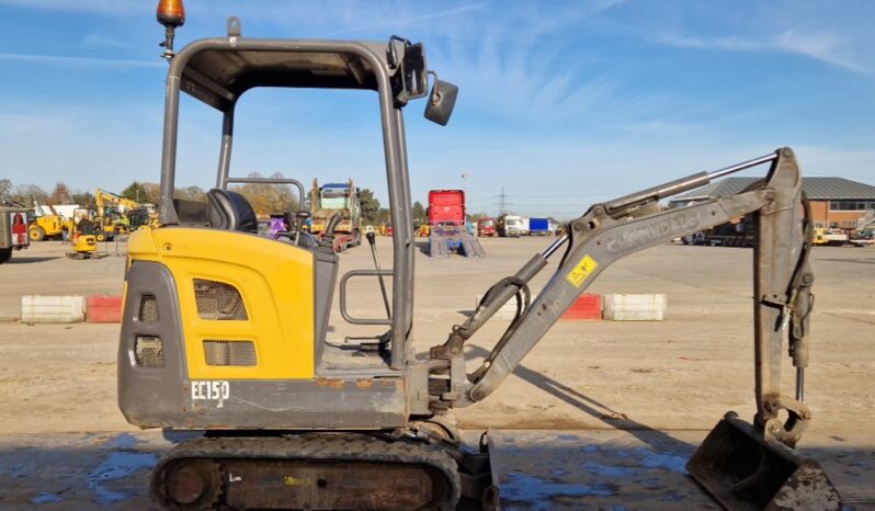 2018 Volvo EC15D Mini Excavators For Auction: Leeds -27th, 28th, 29th, 30th November 24 @ 8:00am full