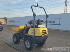 2017 Wacker Neuson 1001 Site Dumpers For Auction: Leeds -27th, 28th, 29th, 30th November 24 @ 8:00am full