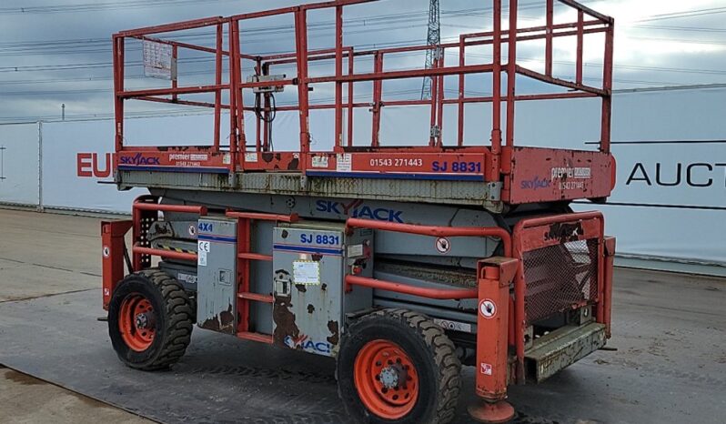 2012 SkyJack SJ8831 Manlifts For Auction: Leeds -27th, 28th, 29th, 30th November 24 @ 8:00am full