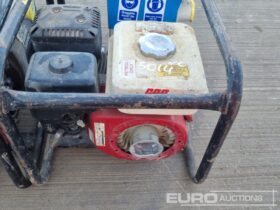 Stephill Petrol Generator, Honda Engine (4 of), (Spares) Generators For Auction: Leeds -27th, 28th, 29th, 30th November 24 @ 8:00am full