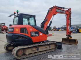 2020 Kubota KX080-4A2 6 Ton+ Excavators For Auction: Leeds -27th, 28th, 29th, 30th November 24 @ 8:00am full