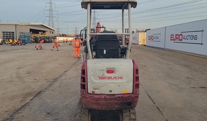 2015 Takeuchi TB216 Mini Excavators For Auction: Leeds -27th, 28th, 29th, 30th November 24 @ 8:00am full