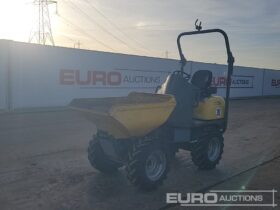 2017 Wacker Neuson 1001 Site Dumpers For Auction: Leeds -27th, 28th, 29th, 30th November 24 @ 8:00am