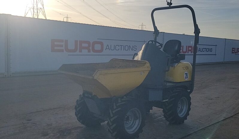 2017 Wacker Neuson 1001 Site Dumpers For Auction: Leeds -27th, 28th, 29th, 30th November 24 @ 8:00am