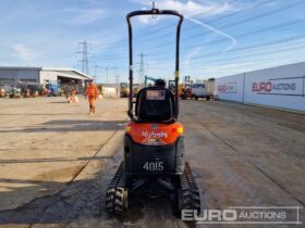 2020 Kubota U10-3 Mini Excavators For Auction: Leeds -27th, 28th, 29th, 30th November 24 @ 8:00am full