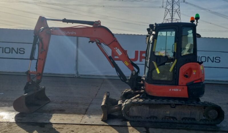 2014 Kubota U48-4 Mini Excavators For Auction: Leeds -27th, 28th, 29th, 30th November 24 @ 8:00am full