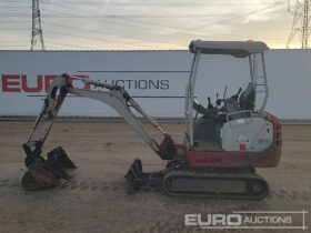 2015 Takeuchi TB216 Mini Excavators For Auction: Leeds -27th, 28th, 29th, 30th November 24 @ 8:00am full