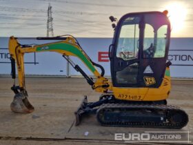 2017 JCB 8025 Mini Excavators For Auction: Leeds -27th, 28th, 29th, 30th November 24 @ 8:00am full