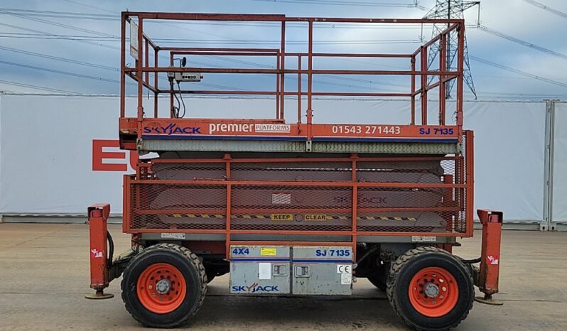 SkyJack SJ7135 Manlifts For Auction: Leeds -27th, 28th, 29th, 30th November 24 @ 8:00am full