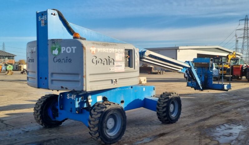 Genie S45 Manlifts For Auction: Leeds -27th, 28th, 29th, 30th November 24 @ 8:00am full