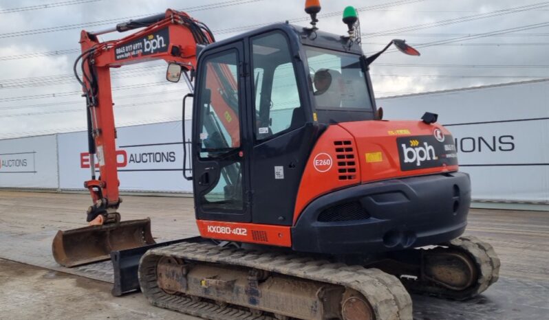 2020 Kubota KX080-4A2 6 Ton+ Excavators For Auction: Leeds -27th, 28th, 29th, 30th November 24 @ 8:00am full