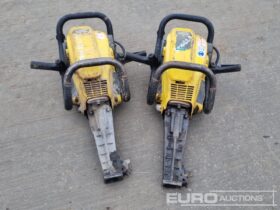 Atlas Copco Petrol Hand Held Breaker (2 of) Asphalt / Concrete Equipment For Auction: Leeds -27th, 28th, 29th, 30th November 24 @ 8:00am full