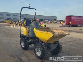 2017 Wacker Neuson 1001 Site Dumpers For Auction: Leeds -27th, 28th, 29th, 30th November 24 @ 8:00am full