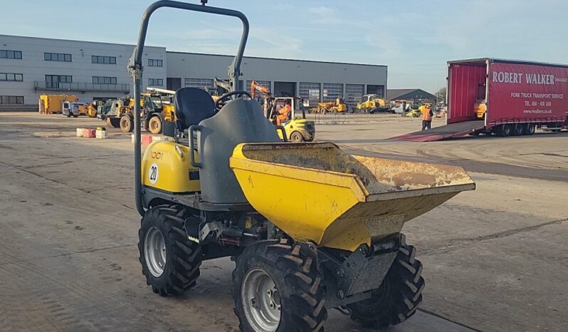 2017 Wacker Neuson 1001 Site Dumpers For Auction: Leeds -27th, 28th, 29th, 30th November 24 @ 8:00am full