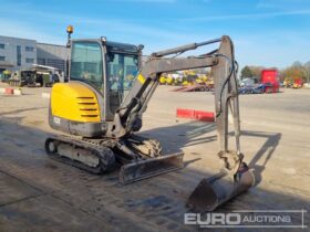 2015 Volvo EC27C Mini Excavators For Auction: Leeds -27th, 28th, 29th, 30th November 24 @ 8:00am full