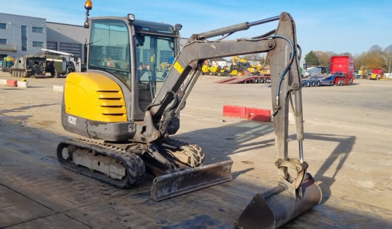 2015 Volvo EC27C Mini Excavators For Auction: Leeds -27th, 28th, 29th, 30th November 24 @ 8:00am full