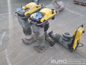 Wacker Neuson Petrol Trench Compactor (4 of), (Spares) Asphalt / Concrete Equipment For Auction: Leeds -27th, 28th, 29th, 30th November 24 @ 8:00am