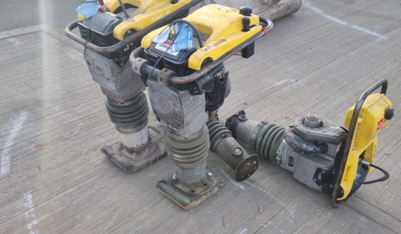 Wacker Neuson Petrol Trench Compactor (4 of), (Spares) Asphalt / Concrete Equipment For Auction: Leeds -27th, 28th, 29th, 30th November 24 @ 8:00am