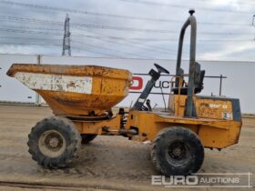 Terex PS3000 Site Dumpers For Auction: Leeds -27th, 28th, 29th, 30th November 24 @ 8:00am full