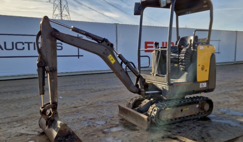 2018 Volvo EC15D Mini Excavators For Auction: Leeds -27th, 28th, 29th, 30th November 24 @ 8:00am