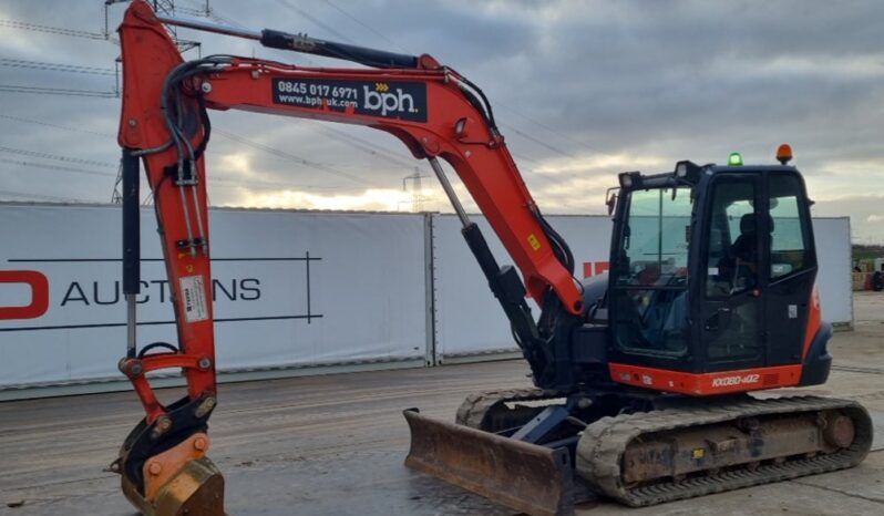 2020 Kubota KX080-4A2 6 Ton+ Excavators For Auction: Leeds -27th, 28th, 29th, 30th November 24 @ 8:00am