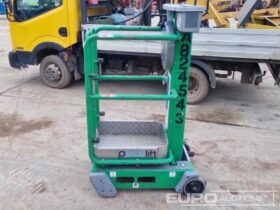 2017 Power Towers Pecolift Manlifts For Auction: Leeds -27th, 28th, 29th, 30th November 24 @ 8:00am full