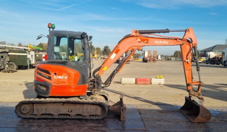 2014 Kubota U48-4 Mini Excavators For Auction: Leeds -27th, 28th, 29th, 30th November 24 @ 8:00am full