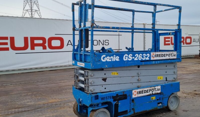 Genie GS2632 Manlifts For Auction: Leeds -27th, 28th, 29th, 30th November 24 @ 8:00am