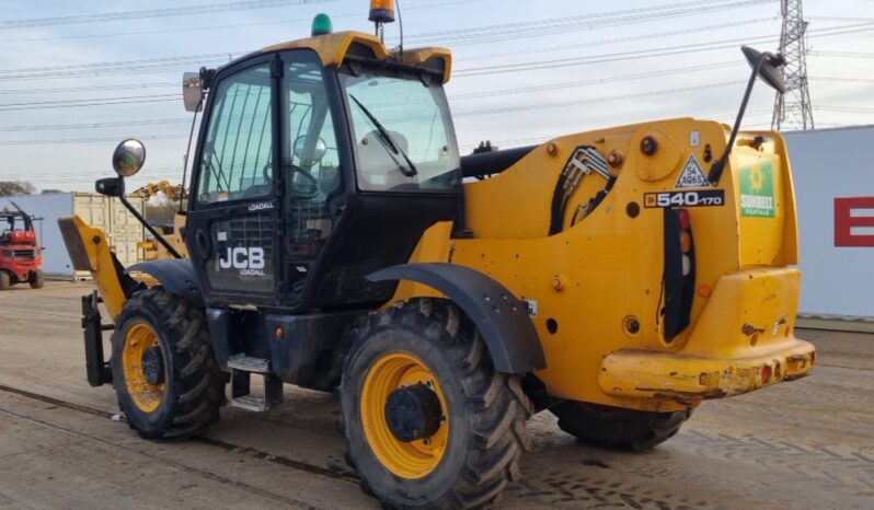 2017 JCB 540-170 Telehandlers For Auction: Leeds -27th, 28th, 29th, 30th November 24 @ 8:00am full