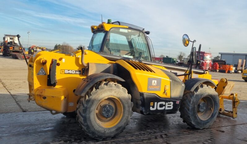 2019 JCB 540-140 Hi Viz Telehandlers For Auction: Leeds -27th, 28th, 29th, 30th November 24 @ 8:00am full