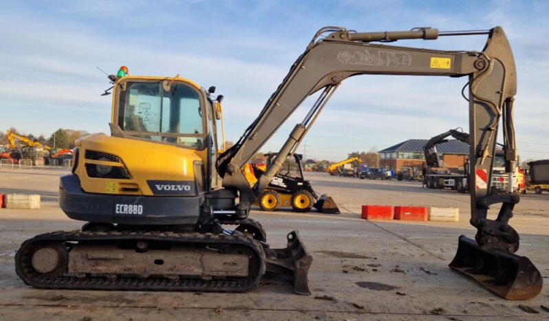 2017 Volvo ECR88D 6 Ton+ Excavators For Auction: Leeds -27th, 28th, 29th, 30th November 24 @ 8:00am full