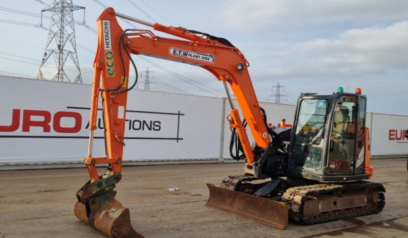 2017 Hitachi ZX85USB-5A 6 Ton+ Excavators For Auction: Leeds -27th, 28th, 29th, 30th November 24 @ 8:00am