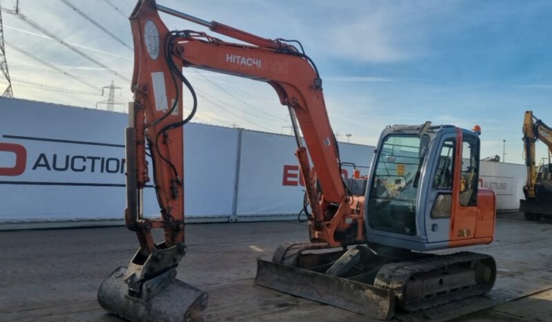 Hitachi ZX80SB 6 Ton+ Excavators For Auction: Leeds -27th, 28th, 29th, 30th November 24 @ 8:00am